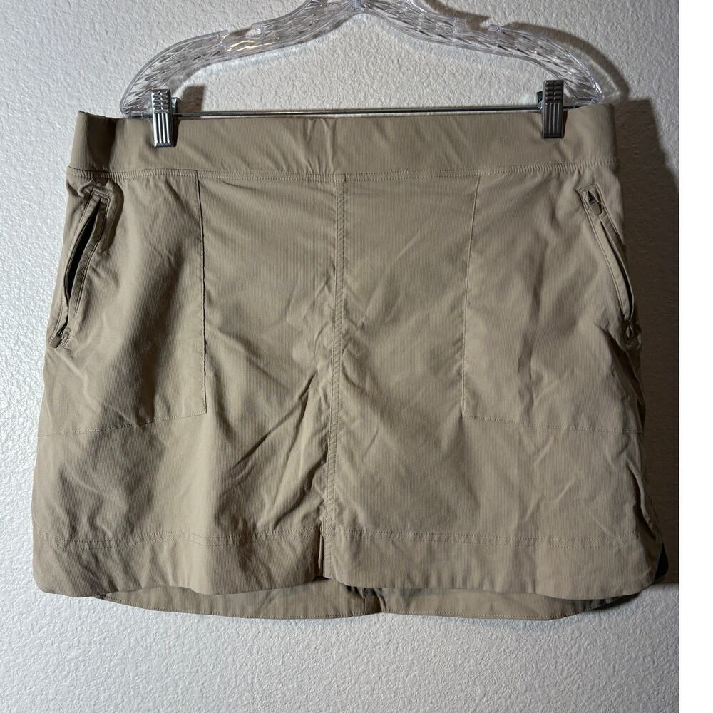 Reel Legends Women's Size XL Khaki / Tan Skort Pull-On Elastic Waist Performance